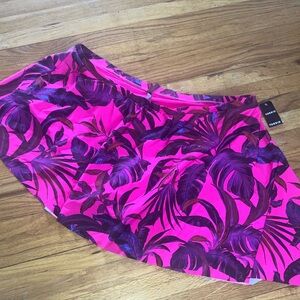 Women’s Torrid High Rise Side Tie Swim Skirt with Brief Susie Tropical Plus 4X